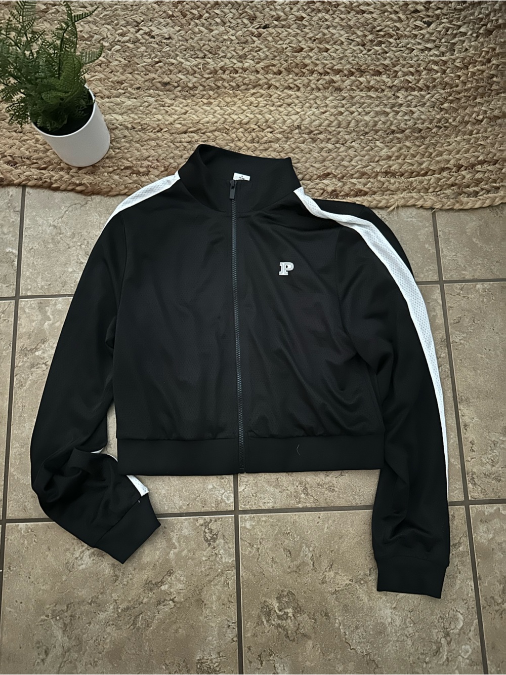VS PINK FULL ZIP JACKET